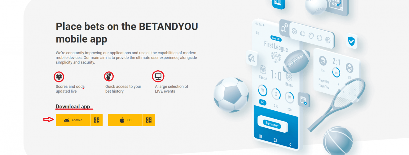 Betandyou Aplikacioni